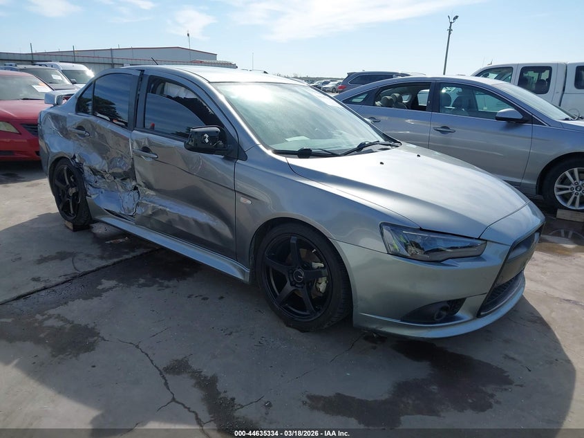 2014 Mitsubishi Lancer VIN JA32U8FWXEU004076 IAAI salvage auction — RIGHT SIDE, Salvage Title, sold $625 on 2026-07-28 (photo 1)