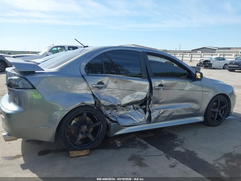 2014 Mitsubishi Lancer VIN JA32U8FWXEU004076 IAAI salvage auction — RIGHT SIDE, Salvage Title, sold $625 on 2026-07-28 (photo 6)