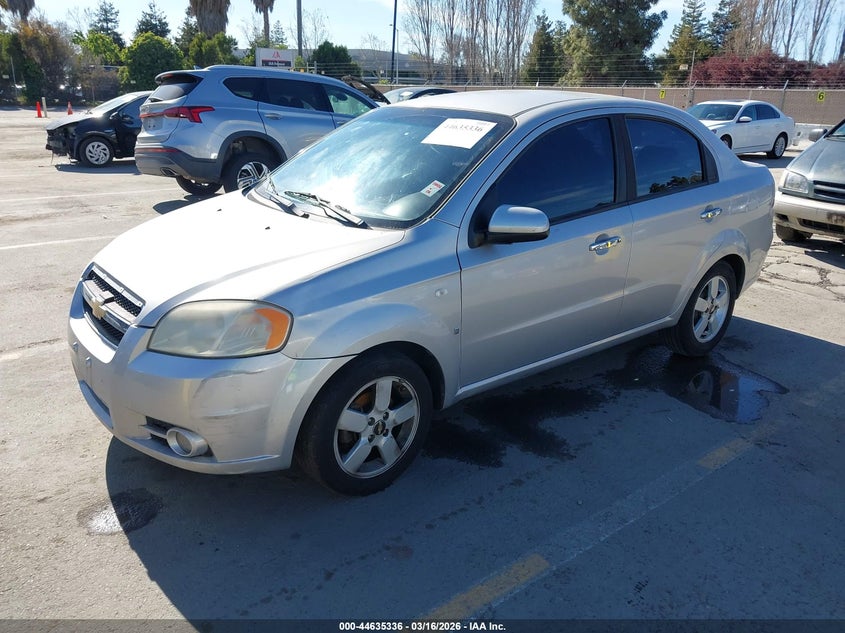 2008 Chevrolet Aveo VIN KL1TG56618B238920 IAAI salvage auction — NORMAL WEAR, Salvage (Idaho), sold $300 on 2026-07-20 (photo 2)