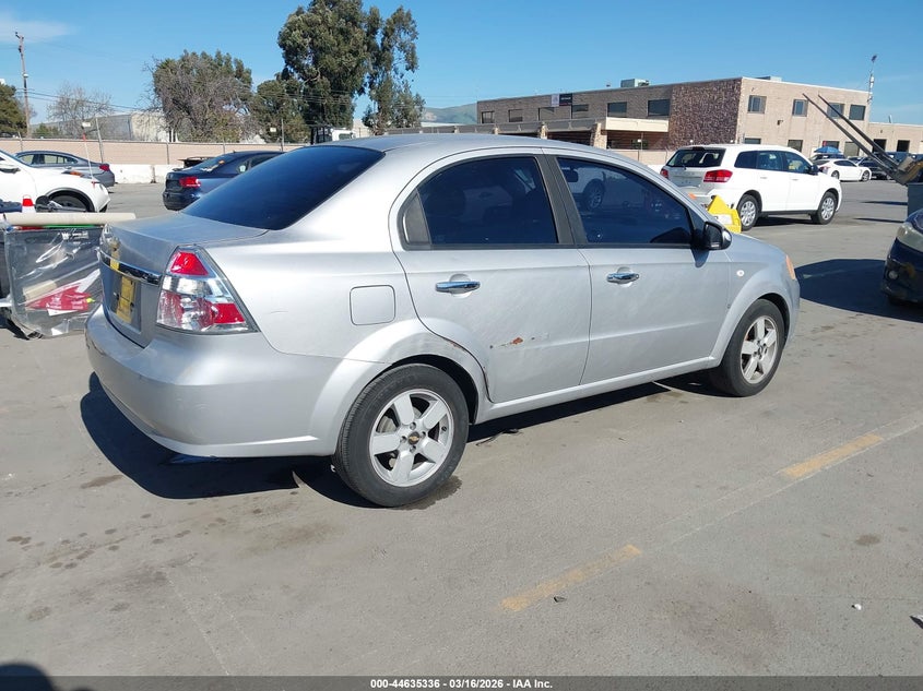 2008 Chevrolet Aveo VIN KL1TG56618B238920 IAAI salvage auction — NORMAL WEAR, Salvage (Idaho), sold $300 on 2026-07-20 (photo 4)