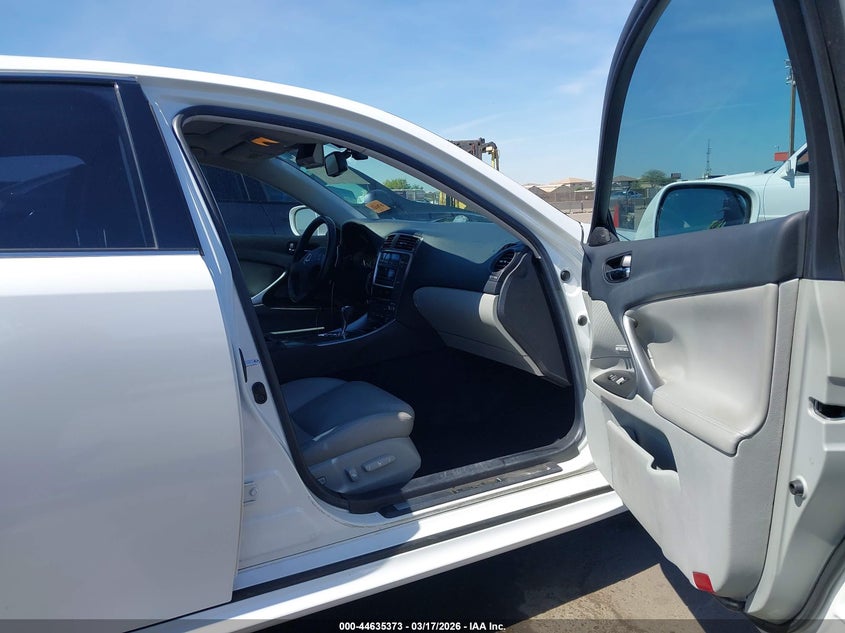 2007 Lexus Is 350 VIN JTHBE262572010230 IAAI salvage auction — RIGHT FRONT, Salvage (Arizona), sold $525 on 2026-07-28 (photo 5)