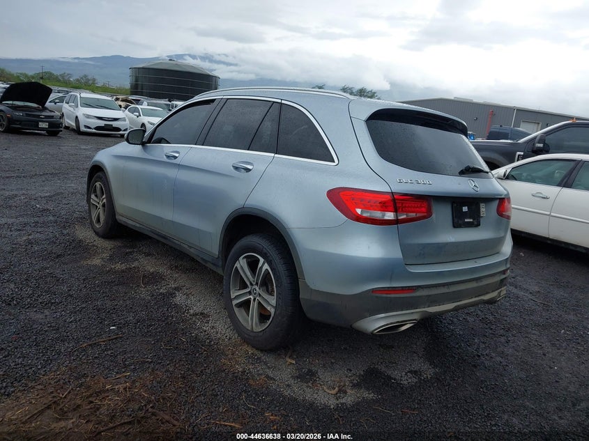 2016 Mercedes-benz Glc VIN WDC0G4JB9GF096571 IAAI salvage auction — STORM DAMAGE, Salvage (Hawaii), sold $725 on 2026-07-28 (photo 3)