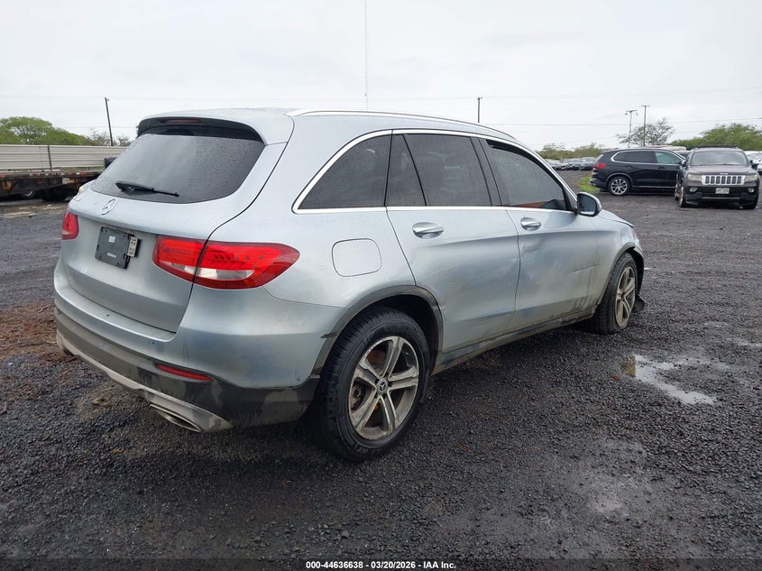 2016 Mercedes-benz Glc VIN WDC0G4JB9GF096571 IAAI salvage auction — STORM DAMAGE, Salvage (Hawaii), sold $725 on 2026-07-28 (photo 4)