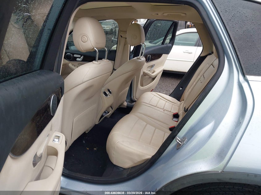 2016 Mercedes-benz Glc VIN WDC0G4JB9GF096571 IAAI salvage auction — STORM DAMAGE, Salvage (Hawaii), sold $725 on 2026-07-28 (photo 8)