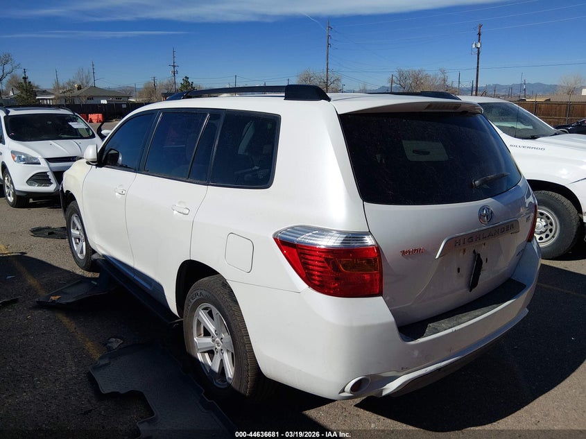 2008 Toyota Highlander VIN JTEES41A382109773 IAAI salvage auction — FRONT END, Salvage (Colorado), sold $1,100 on 2026-07-14 (photo 3)