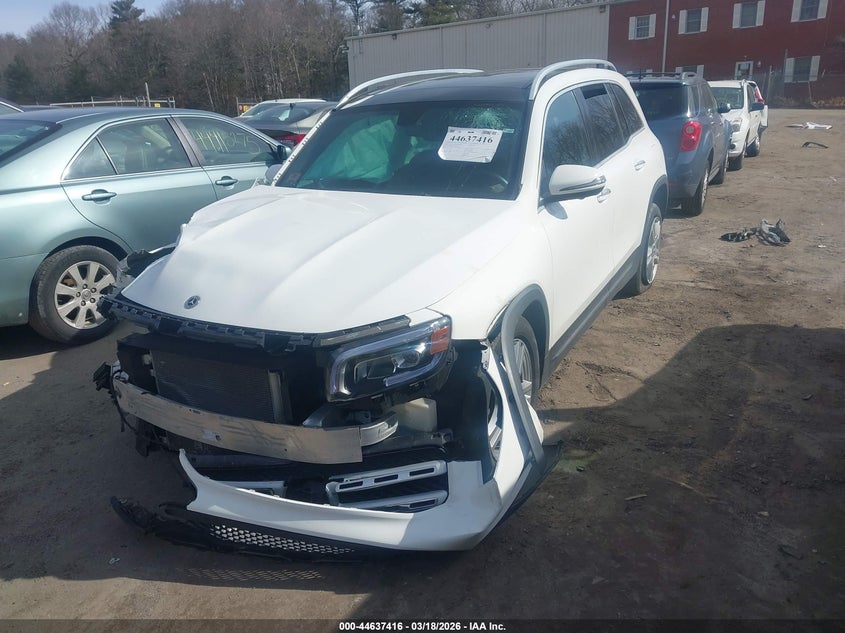 2021 Mercedes-benz Glb VIN W1N4M4HB5MW108161 IAAI salvage auction — FRONT END, Salvage Title, sold $4,500 on 2026-07-28 (photo 2)