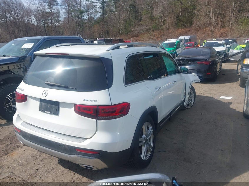 2021 Mercedes-benz Glb VIN W1N4M4HB5MW108161 IAAI salvage auction — FRONT END, Salvage Title, sold $4,500 on 2026-07-28 (photo 4)