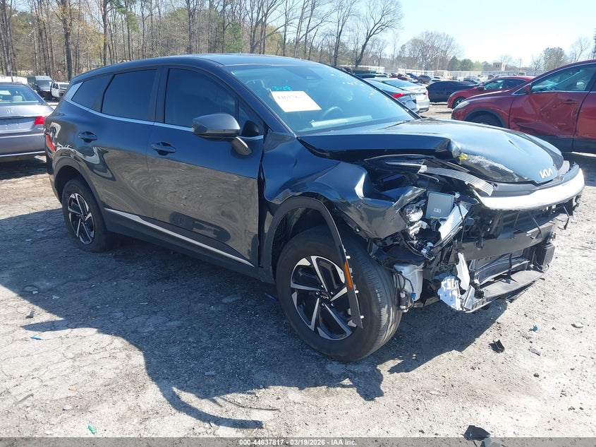 2024 Kia Sportage VIN KNDPU3DG3R7149003 IAAI salvage auction — FRONT END, Salvage Title, sold $4,100 on 2026-07-22 (photo 1)