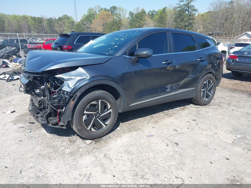 2024 Kia Sportage VIN KNDPU3DG3R7149003 IAAI salvage auction — FRONT END, Salvage Title, sold $4,100 on 2026-07-22 (photo 2)
