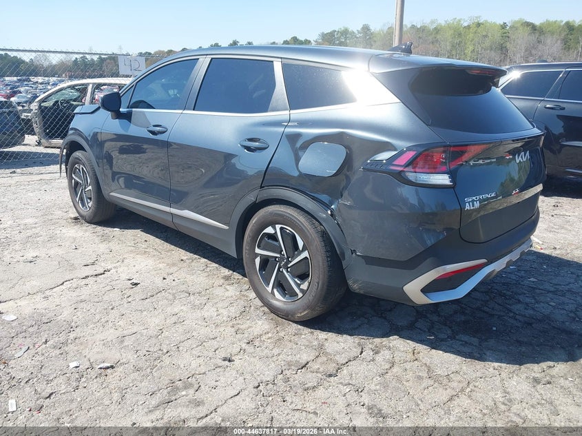 2024 Kia Sportage VIN KNDPU3DG3R7149003 IAAI salvage auction — FRONT END, Salvage Title, sold $4,100 on 2026-07-22 (photo 3)