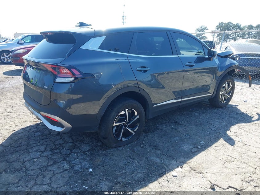 2024 Kia Sportage VIN KNDPU3DG3R7149003 IAAI salvage auction — FRONT END, Salvage Title, sold $4,100 on 2026-07-22 (photo 4)