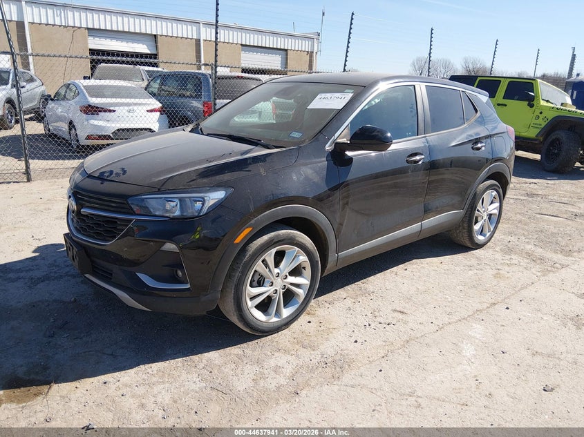 2021 Buick Encore gx VIN KL4MMBS25MB137651 IAAI salvage auction — FRONT END, Clear (Oklahoma), sold $4,750 on 2026-09-16 (photo 2)