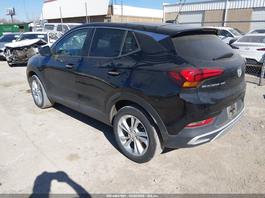2021 Buick Encore gx VIN KL4MMBS25MB137651 IAAI salvage auction — FRONT END, Clear (Oklahoma), sold $4,750 on 2026-09-16 (photo 3)