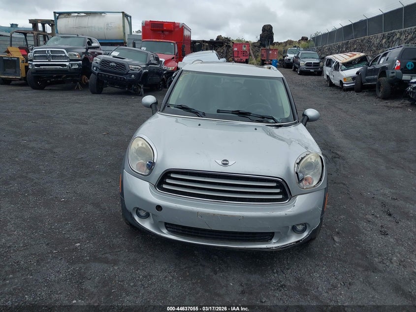 2011 Mini VIN WMWZB3C54BWH94530 IAAI salvage auction — FRONT END, Clear (Hawaii), sold $1,875 on 2026-07-07 (photo 6)