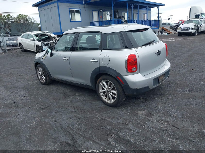 2011 Mini VIN WMWZB3C54BWH94530 IAAI salvage auction — FRONT END, Clear (Hawaii), sold $1,875 on 2026-07-07 (photo 3)