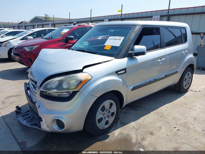 2012 Kia Soul VIN KNDJT2A50C7467125 IAAI salvage auction — FRONT END, Salvage Title, sold $300 on 2026-07-07 (photo 2)