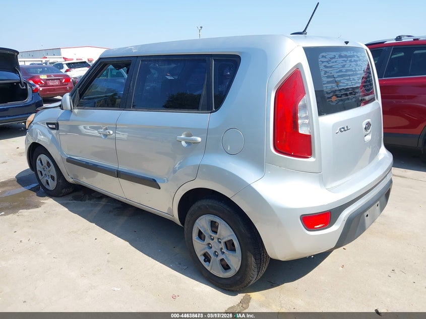 2012 Kia Soul VIN KNDJT2A50C7467125 IAAI salvage auction — FRONT END, Salvage Title, sold $300 on 2026-07-07 (photo 3)