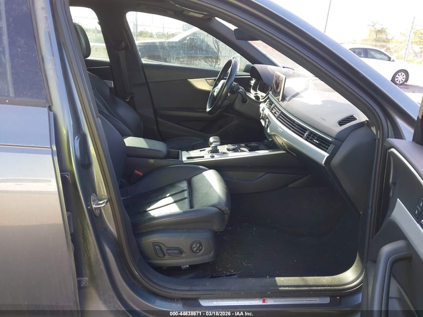 2018 Audi A4 VIN WAUDNAF42JN017323 IAAI salvage auction — FRONT END, Original (Texas), sold $4,150 on 2026-08-16 (photo 5)
