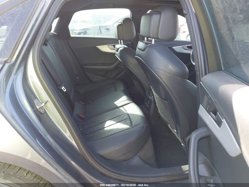 2018 Audi A4 VIN WAUDNAF42JN017323 IAAI salvage auction — FRONT END, Original (Texas), sold $4,150 on 2026-08-16 (photo 8)