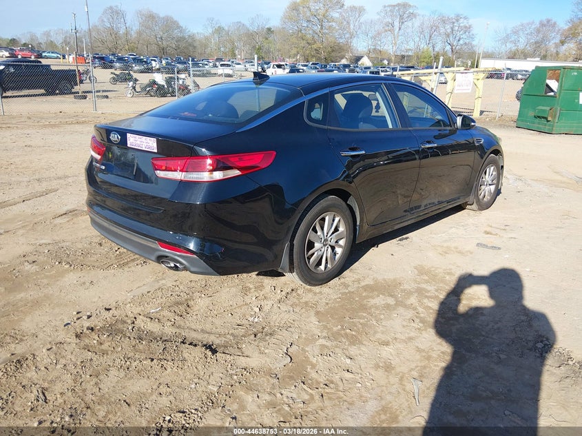 2016 Kia Optima VIN 5XXGT4L34GG112893 IAAI salvage auction — FRONT END, Salvage (South Carolina), sold $1,100 on 2026-07-28 (photo 4)