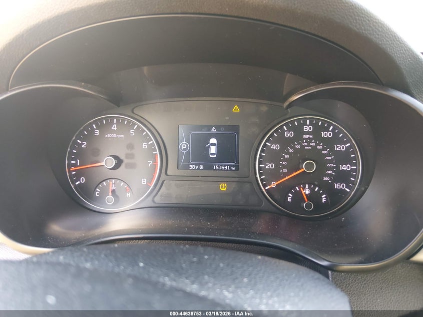 2016 Kia Optima VIN 5XXGT4L34GG112893 IAAI salvage auction — FRONT END, Salvage (South Carolina), sold $1,100 on 2026-07-28 (photo 7)