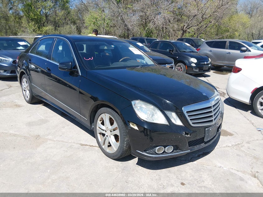 2011 Mercedes-benz E-klasse VIN WDDHF8HB5BA490900 IAAI salvage auction — RIGHT FRONT, Clear (Virginia), sold $650 on 2026-08-03 (photo 1)