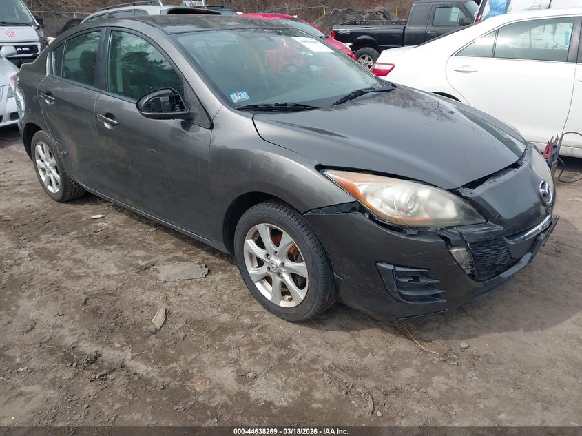 2010 Mazda 3 VIN JM1BL1SG7A1233028 IAAI salvage auction — FRONT END, Salvage (Massachusetts), sold $375 on 2026-07-14 (photo 1)