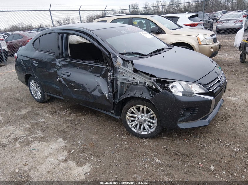 2024 Mitsubishi Mirage VIN ML32FUFJ7RHF01292 IAAI salvage auction — RIGHT SIDE, Salvage (Kentucky), sold $2,800 on 2026-07-13 (photo 1)