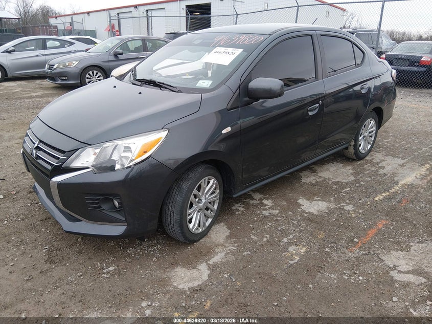2024 Mitsubishi Mirage VIN ML32FUFJ7RHF01292 IAAI salvage auction — RIGHT SIDE, Salvage (Kentucky), sold $2,800 on 2026-07-13 (photo 2)