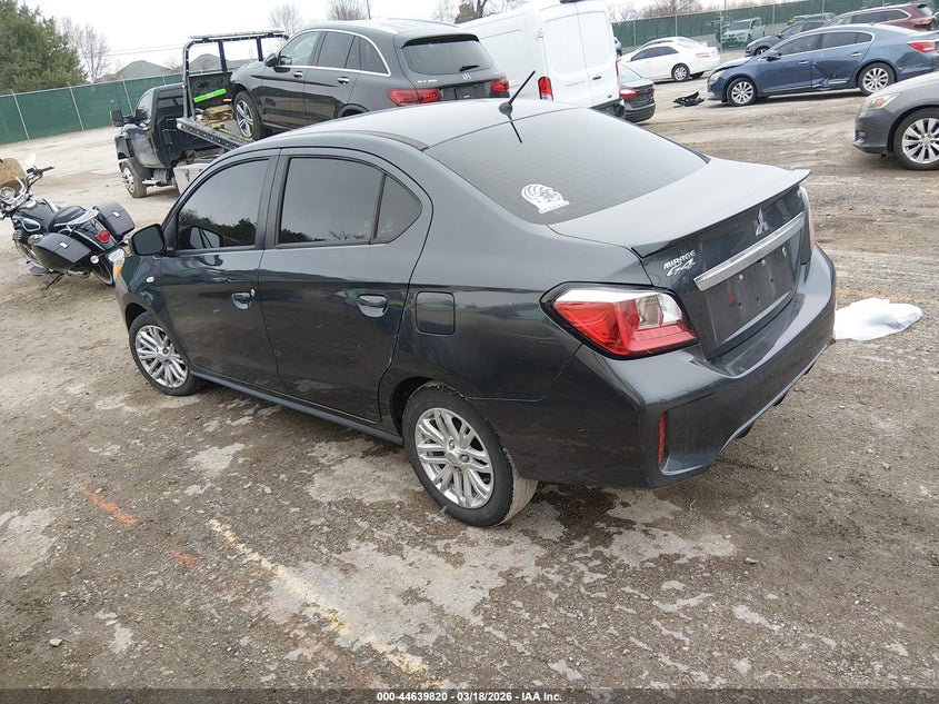2024 Mitsubishi Mirage VIN ML32FUFJ7RHF01292 IAAI salvage auction — RIGHT SIDE, Salvage (Kentucky), sold $2,800 on 2026-07-13 (photo 3)