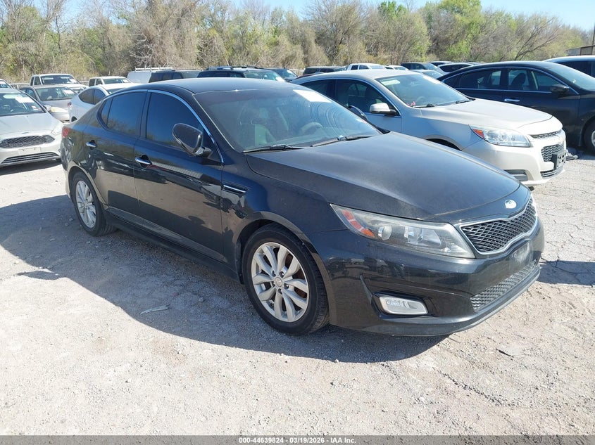 2015 Kia Optima VIN 5XXGN4A79FG351824 IAAI salvage auction — NORMAL WEAR, Original (Texas), sold $25 on 2026-07-29 (photo 1)
