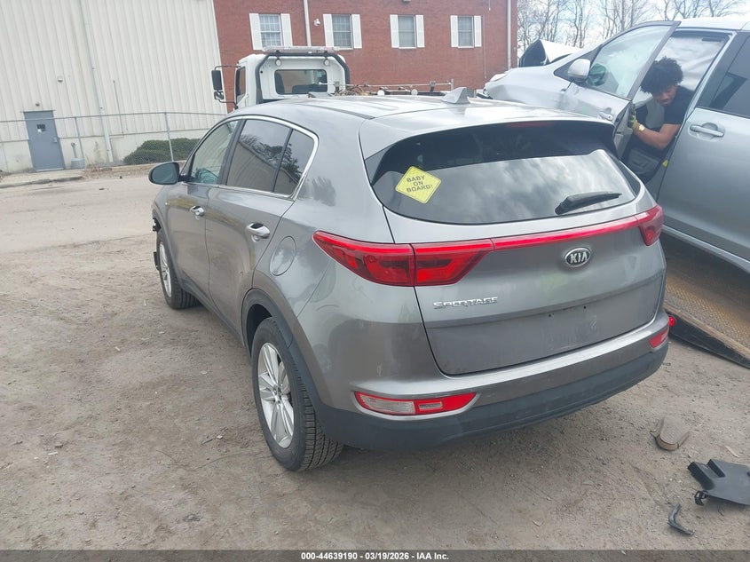 2018 Kia Sportage VIN KNDPMCACXJ7312140 IAAI salvage auction — FRONT END, Salvage (Massachusetts), sold $1,900 on 2026-07-28 (photo 3)
