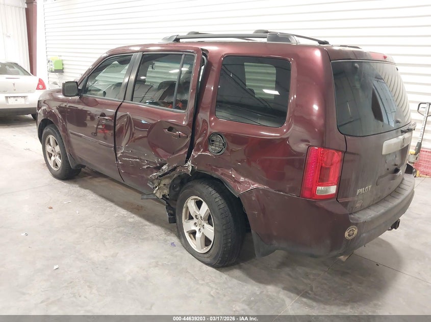 2011 Honda Pilot VIN 5FNYF4H42BB064853 IAAI salvage auction — SIDE, Salvage (Colorado), sold $475 on 2026-07-05 (photo 3)
