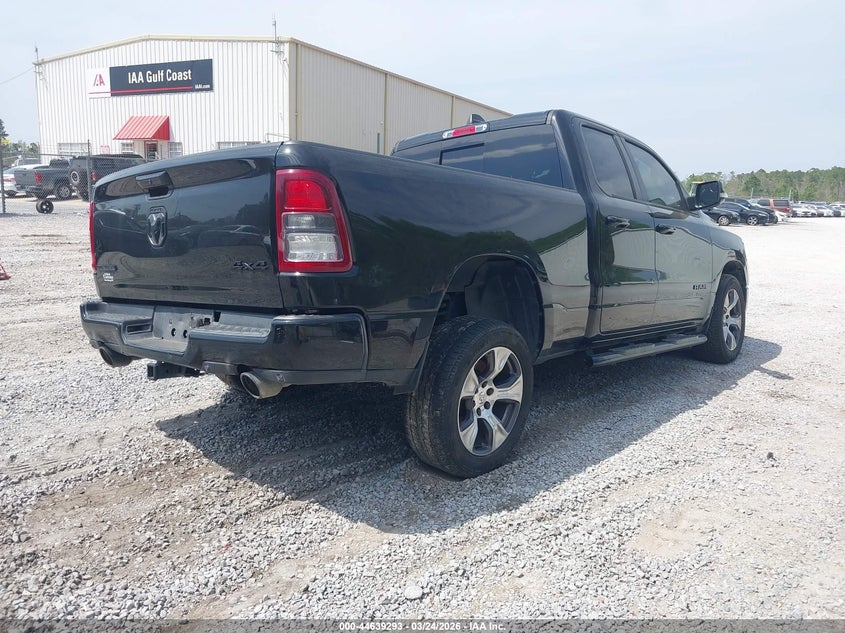 2019 Ram 1500 VIN 1C6SRFBT4KN741533 IAAI salvage auction — LEFT FRONT, Wait Title, sold $3,550 on 2026-07-10 (photo 4)