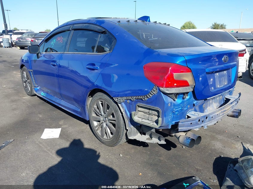 2015 Subaru Wrx VIN JF1VA1A63F9802774 IAAI salvage auction — RIGHT SIDE, Salvage Title, sold $1,700 on 2026-07-24 (photo 3)