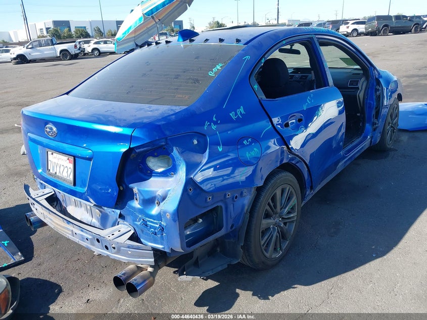 2015 Subaru Wrx VIN JF1VA1A63F9802774 IAAI salvage auction — RIGHT SIDE, Salvage Title, sold $1,700 on 2026-07-24 (photo 4)
