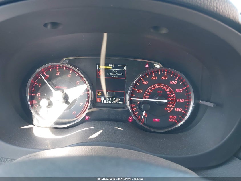 2015 Subaru Wrx VIN JF1VA1A63F9802774 IAAI salvage auction — RIGHT SIDE, Salvage Title, sold $1,700 on 2026-07-24 (photo 7)