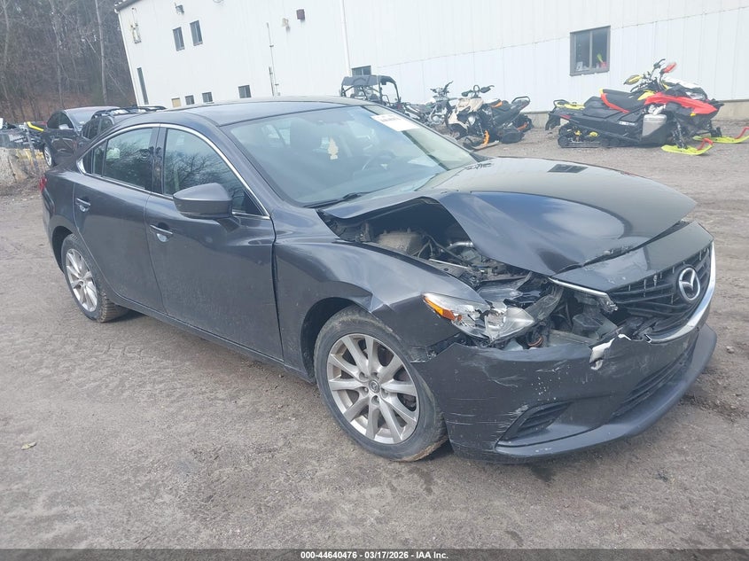 2017 Mazda 6 VIN JM1GL1U58H1113749 IAAI salvage auction — FRONT END, Salvage (Vermont), sold $775 on 2026-07-09 (photo 1)