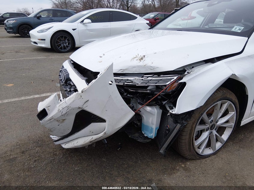 2025 Audi A3 VIN WAUGUDGY7SA046750 IAAI salvage auction — FRONT END, Salvage (New Jersey), sold $9,475 on 2026-08-10 (photo 6)