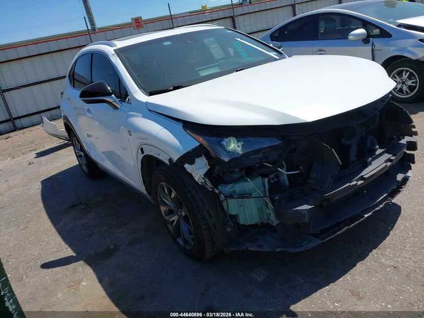 2019 Lexus Nx VIN JTJYARBZ8K2139992 IAAI salvage auction — FRONT END, Salvage Title, sold $8,000 on 2026-07-20 (photo 1)