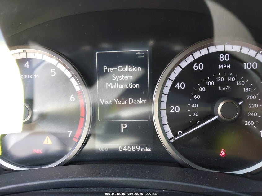 2019 Lexus Nx VIN JTJYARBZ8K2139992 IAAI salvage auction — FRONT END, Salvage Title, sold $8,000 on 2026-07-20 (photo 7)