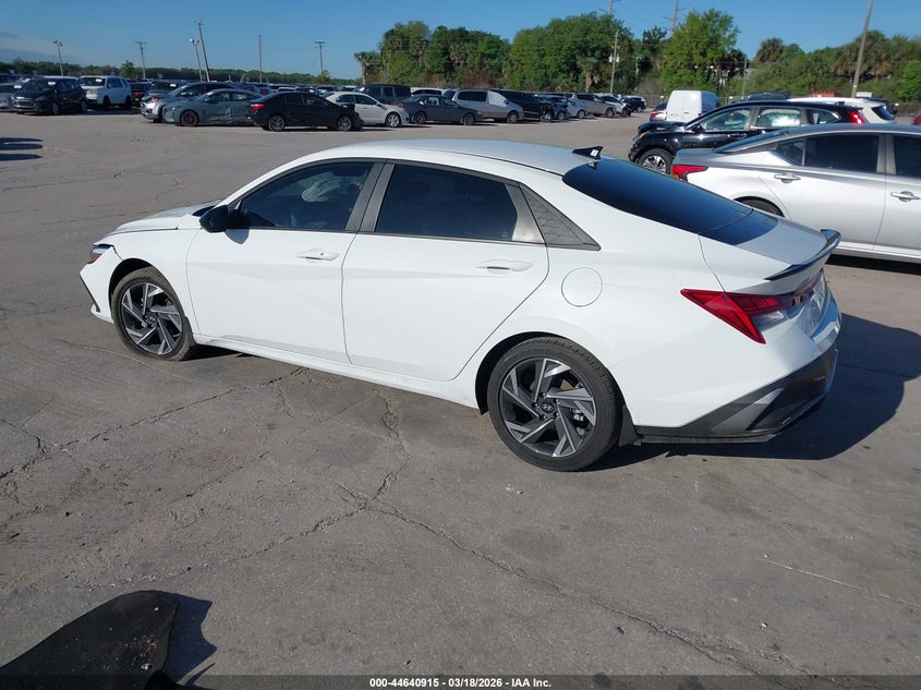 2025 Hyundai Elantra VIN KMHLM4DJ0SU148085 IAAI salvage auction — FRONT END, Salvage Title, sold $7,100 on 2026-07-08 (photo 3)