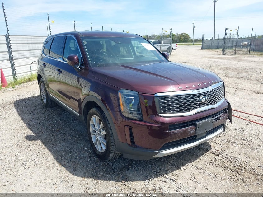 2020 Kia Telluride VIN 5XYP24HC0LG086066 IAAI salvage auction — FRONT END, Salvage Title, sold $25 on 2026-07-28 (photo 1)