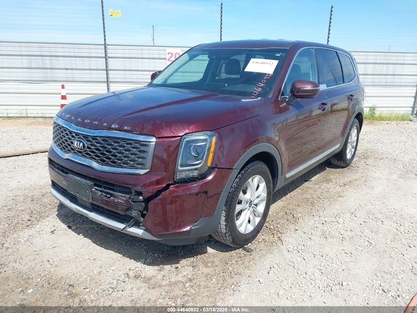 2020 Kia Telluride VIN 5XYP24HC0LG086066 IAAI salvage auction — FRONT END, Salvage Title, sold $25 on 2026-07-28 (photo 2)