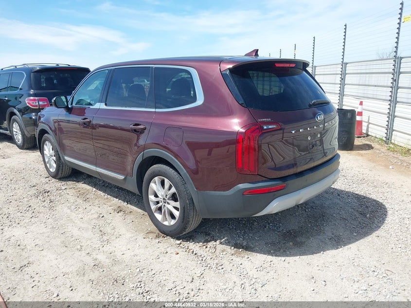 2020 Kia Telluride VIN 5XYP24HC0LG086066 IAAI salvage auction — FRONT END, Salvage Title, sold $25 on 2026-07-28 (photo 3)