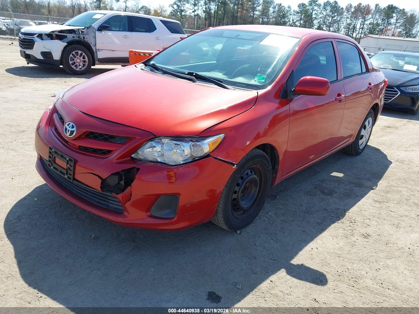 2013 Toyota Corolla VIN 5YFBU4EE0DP198034 IAAI salvage auction — FRONT END, Salvage Title, sold $3,450 on 2026-07-17 (photo 2)