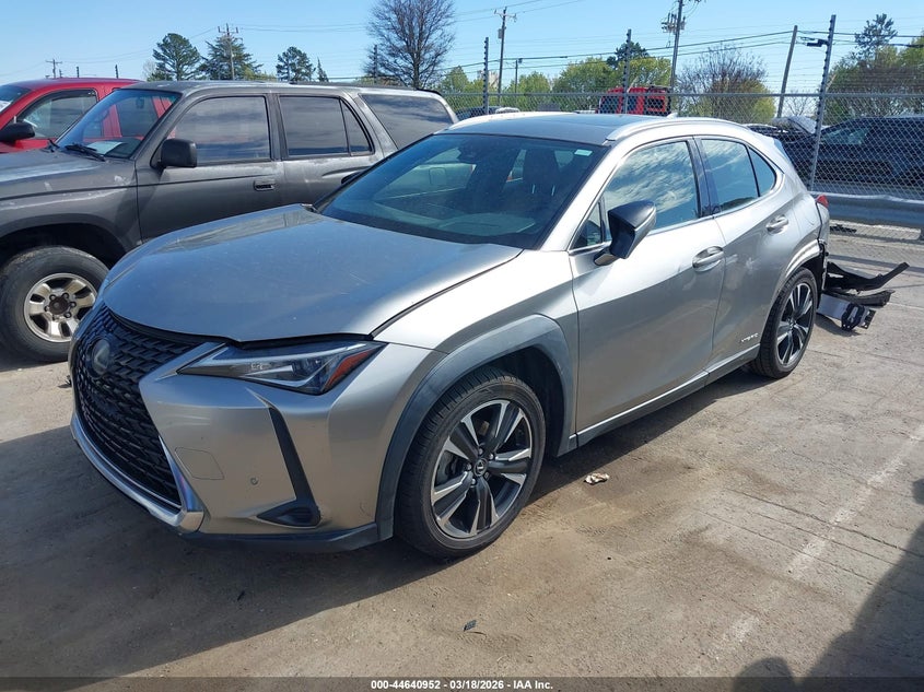 2020 Lexus Ux VIN JTHP9JBH1L2020360 IAAI salvage auction — REAR END, Salvage Title, sold $6,975 on 2026-07-29 (photo 2)