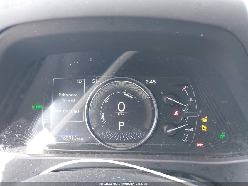2020 Lexus Ux VIN JTHP9JBH1L2020360 IAAI salvage auction — REAR END, Salvage Title, sold $6,975 on 2026-07-29 (photo 7)