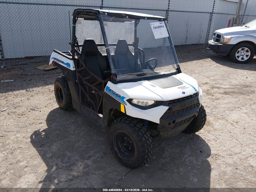 2021 Polaris Ranger VIN L6KHZB151MS001740 IAAI salvage auction — LEFT REAR, Salvage Title, sold $1,550 on 2026-08-26 (photo 2)