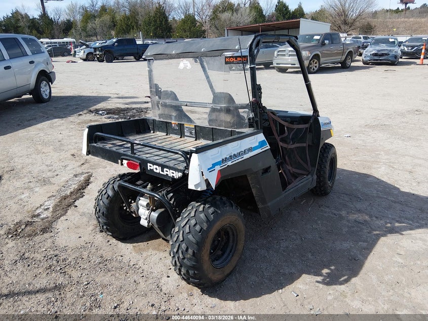 2021 Polaris Ranger VIN L6KHZB151MS001740 IAAI salvage auction — LEFT REAR, Salvage Title, sold $1,550 on 2026-08-26 (photo 3)